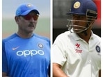 MS Dhoni and Ravi Shastri collage.(File) MS Dhoni and Ravi Shastri collage.(File)