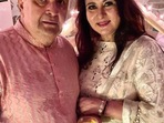 Late actor Rishi Kapoor with Poonam Dhillon.