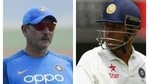 MS Dhoni and Ravi Shastri collage.(File) MS Dhoni and Ravi Shastri collage.(File)