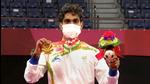 Shuttler Pramod Bhagat wins Gold medal in the Men's Singles SL3 at Tokyo 2020 Paralympics. (PTI) Shuttler Pramod Bhagat wins Gold medal in the Men's Singles SL3 at Tokyo 2020 Paralympics. (PTI)