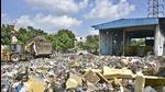 Garbage strewn outside the static compactor site in Ludhiana. (Gurpreet Singh/Hindustan Times) Garbage strewn outside the static compactor site in Ludhiana. (Gurpreet Singh/Hindustan Times)