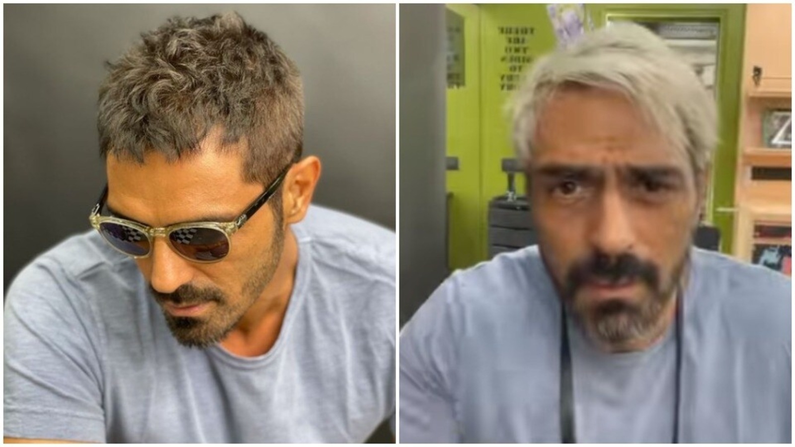 Arjun Rampal shares new hairdo pics as he goes 'back to black', bids adieu  to blonde hair. See here | Bollywood - Hindustan Times