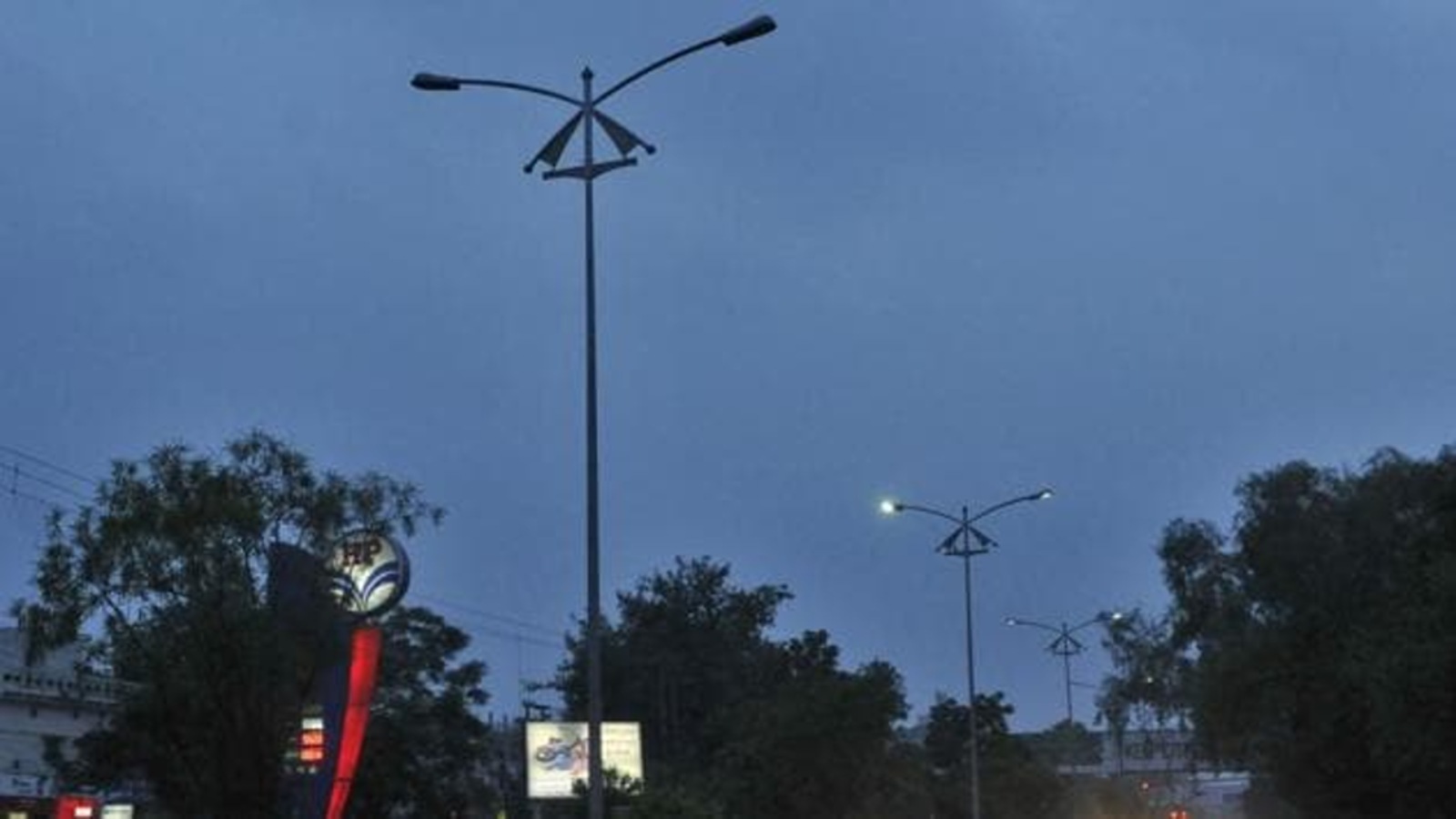 panchayat solar street light