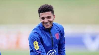 Jadon Sancho to miss England's upcoming World Cup qualifiers (REUTERS)