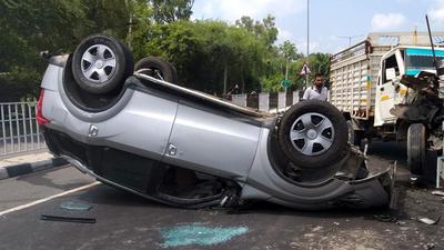 In case of insured vehicles, the state will pay the compensation to the victim or their dependents through the corpus fund and recover the amount from the insurance firm after the tribunal settles the case within the stipulated 60 days. (Image used for representation). (HT PHOTO.) In case of insured vehicles, the state will pay the compensation to the victim or their dependents through the corpus fund and recover the amount from the insurance firm after the tribunal settles the case within the stipulated 60 days. (Image used for representation). (HT PHOTO.)