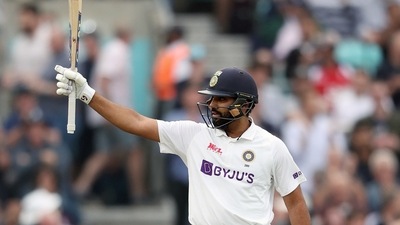 Sehwag, Yuvraj, Vaughan hail Rohit Sharma for brilliant hundred against England (ANI) Sehwag, Yuvraj, Vaughan hail Rohit Sharma for brilliant hundred against England (ANI)