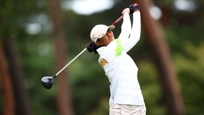 Aditi Ashok of India in action. (REUTERS)
