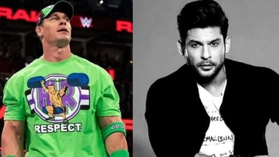 John Cena shares Sidharth Shukla's picture on Instagram. John Cena shares Sidharth Shukla's picture on Instagram.