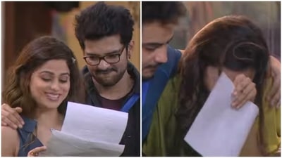 Shamita Shetty, Raqesh Bapat and Divya Agarwal. Shamita Shetty, Raqesh Bapat and Divya Agarwal.