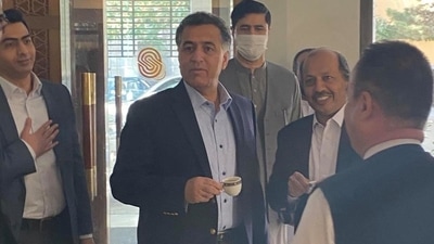 Peacemaker: DG ISI Lt Gen Faiz Hameed in Kabul today Peacemaker: DG ISI Lt Gen Faiz Hameed in Kabul today