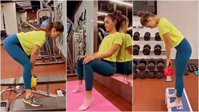 Alia Bhatt's leg workout revealed, watch 5 intense exercises she does at the gym (Instagram/@sohfitofficial) Alia Bhatt's leg workout revealed, watch 5 intense exercises she does at the gym (Instagram/@sohfitofficial)