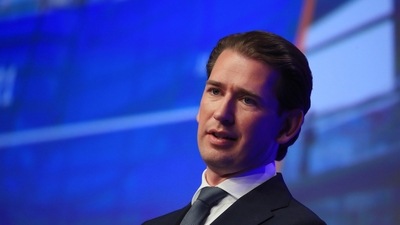 Austria's Chancellor Sebastian Kurz recently said that Austria won't accept any migrants from Afghanistan. (Krisztian Bocsi/Bloomberg)