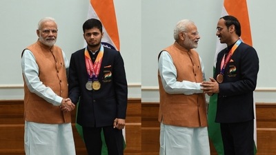 Tokyo 2020 Summer Paralympic Games: Prime Minister said that this is a “special moment for Indian sports” and wished both Manish Narwal and Singhraj Adana the very best for their futures. Tokyo 2020 Summer Paralympic Games: Prime Minister said that this is a “special moment for Indian sports” and wished both Manish Narwal and Singhraj Adana the very best for their futures.