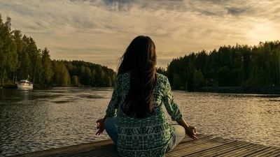 Relax: You can close your eyes and try relaxation techniques like Shavasana, meditation, or stretches that release stress. (Pixabay) Relax: You can close your eyes and try relaxation techniques like Shavasana, meditation, or stretches that release stress. (Pixabay)