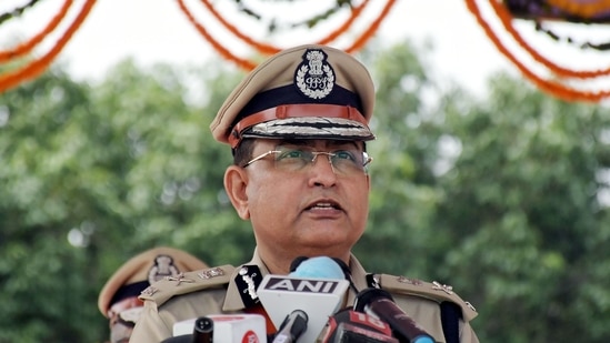 Delhi Police Commissioner Rakesh Asthana speaks during the passing out parade ceremony of the newly recruited police constables, at Police Training College, Jharoda Kalan, in New Delhi. (ANI Photo) Delhi Police Commissioner Rakesh Asthana speaks during the passing out parade ceremony of the newly recruited police constables, at Police Training College, Jharoda Kalan, in New Delhi. (ANI Photo)