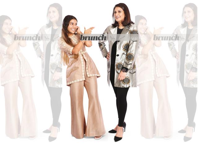 Suhanya, now 17, had first met Shagun, four years ago; On Shagun:Jacket, Puja Arya; blouse, Vince; leggings, Zara; accessories, Cartier; and watch, Hublot; On Suhanya: Suit set, Cheena Singh Studio; shoes, Zara; Earrings: Cartier (Vinod Aggarwal) Suhanya, now 17, had first met Shagun, four years ago; On Shagun:Jacket, Puja Arya; blouse, Vince; leggings, Zara; accessories, Cartier; and watch, Hublot; On Suhanya: Suit set, Cheena Singh Studio; shoes, Zara; Earrings: Cartier (Vinod Aggarwal)