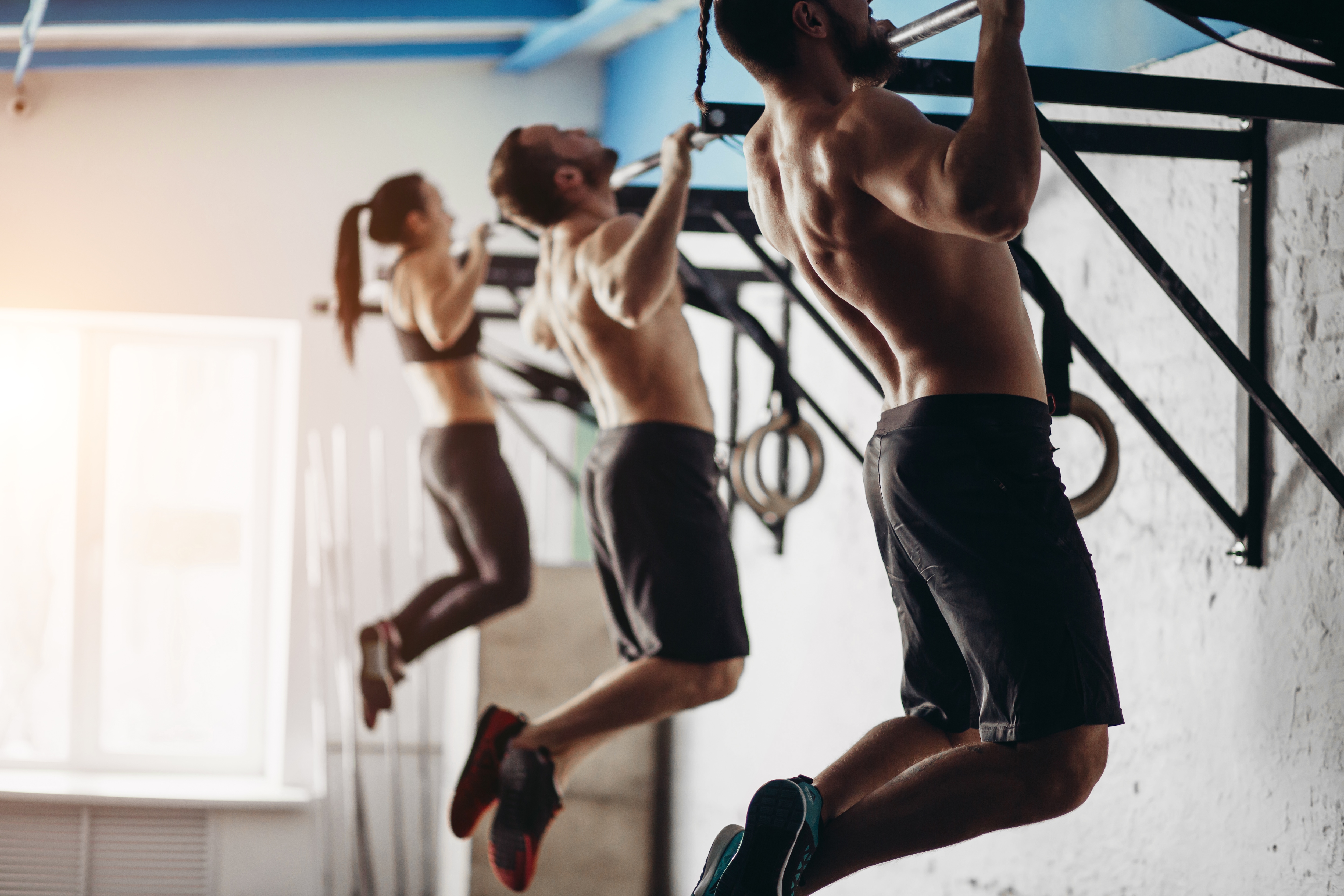 If you can do 4 pull ups, put a pull up bar in the door of your bedroom and every time you pass by it do 2 pull ups (Shutterstock) If you can do 4 pull ups, put a pull up bar in the door of your bedroom and every time you pass by it do 2 pull ups (Shutterstock)