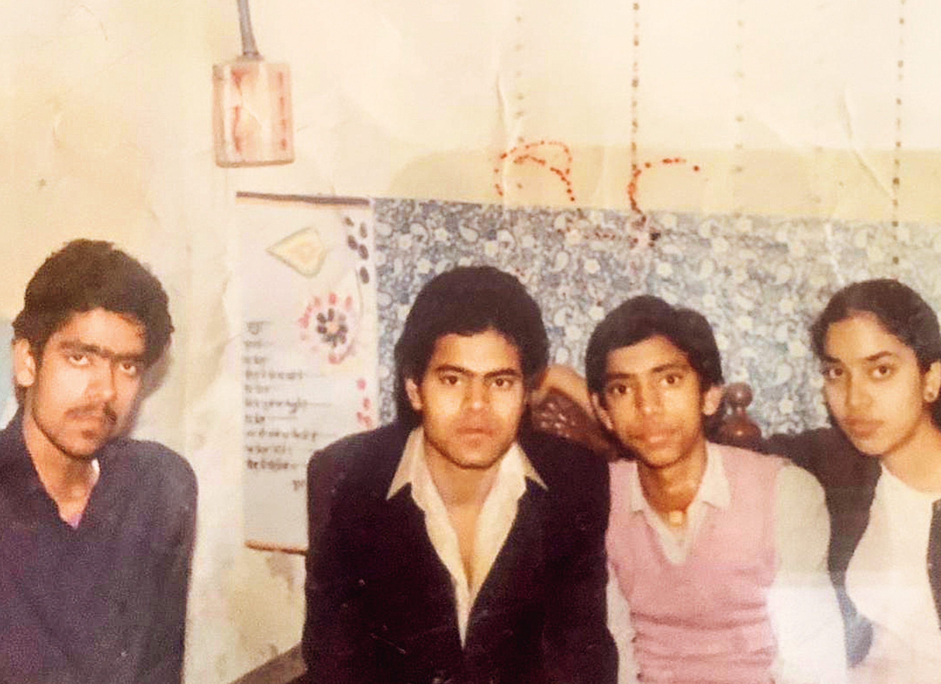 With his siblings Sumit, Meenal and Amit With his siblings Sumit, Meenal and Amit