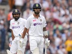 KL Rahul fined for showing dissent towards umpires after dismissal(AP) KL Rahul fined for showing dissent towards umpires after dismissal(AP)