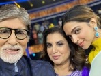 Farah Khan shares a picture with Amitabh Bachchan and Deepika Padukone from the sets of KBC 13. Farah Khan shares a picture with Amitabh Bachchan and Deepika Padukone from the sets of KBC 13. 