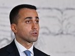 Italian foreign minister Luigi Di Maio said that he will meet with the Emir of Qatar and then with the foreign minister. (Photo by Alberto PIZZOLI/AFP) Italian foreign minister Luigi Di Maio said that he will meet with the Emir of Qatar and then with the foreign minister. (Photo by Alberto PIZZOLI/AFP)