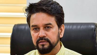 Union Minister for Youth Affairs and Sports Anurag Thakur. (PTI)