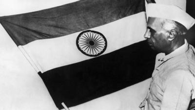 Shiva Sena’s Raut questioned if attempts were being made to wipe off Jawaharlal Nehru’s role in the freedom struggle from history (Gamma-Keystone via Getty Images) Shiva Sena’s Raut questioned if attempts were being made to wipe off Jawaharlal Nehru’s role in the freedom struggle from history (Gamma-Keystone via Getty Images)