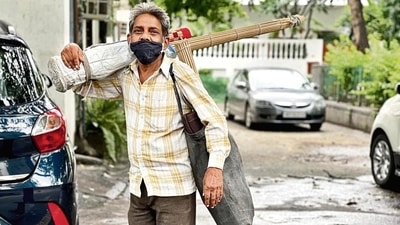 In his 60s, Puranchand sells chicks, the slatted bamboo screens that so subtly sieve the daylight streaming inside the house through doors and windows. In his 60s, Puranchand sells chicks, the slatted bamboo screens that so subtly sieve the daylight streaming inside the house through doors and windows.