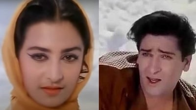 Saira Banu and Shammi Kapoor in Junglee. Saira Banu and Shammi Kapoor in Junglee.