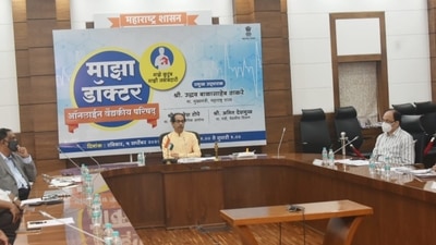 Maharashtra CM Uddhav Thakceray interacting with doctors (ANI) Maharashtra CM Uddhav Thakceray interacting with doctors (ANI)