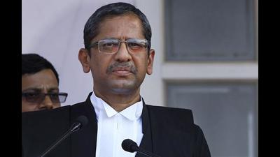 The CJI acknowledged that it was only with “great difficulty” that the Supreme Court (SC) had achieved a “mere” 11% representation of women on the bench, and said that the issue of representation of women must be “highlighted and deliberated” upon. Justice Ramana’s comments have highlighted a serious, structural lacunae in India’s legal system — the under-representation of women on the bench. (PTI)
