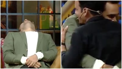 Pankaj Tripathi and Manoj Bajpayee appeared together on The Kapil Sharma Show last year. Pankaj Tripathi and Manoj Bajpayee appeared together on The Kapil Sharma Show last year.