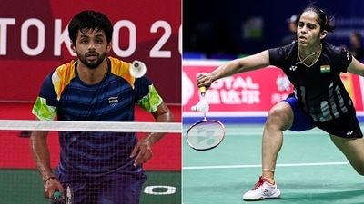 B Sai Praneeth and Saina Nehwal. (Getty Images) B Sai Praneeth and Saina Nehwal. (Getty Images)