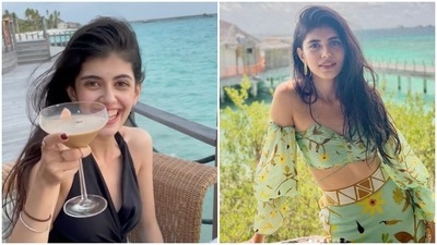Sanjana Sanghi is in Maldives. Sanjana Sanghi is in Maldives.