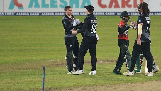New Zealand have kept themselves alive in the tournament. (Getty) New Zealand have kept themselves alive in the tournament. (Getty)