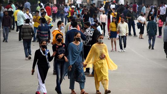 Active Covid cases came down to 1,633, while recoveries reached 2,09,258. (Deepak Sansta/HT File) Active Covid cases came down to 1,633, while recoveries reached 2,09,258. (Deepak Sansta/HT File)