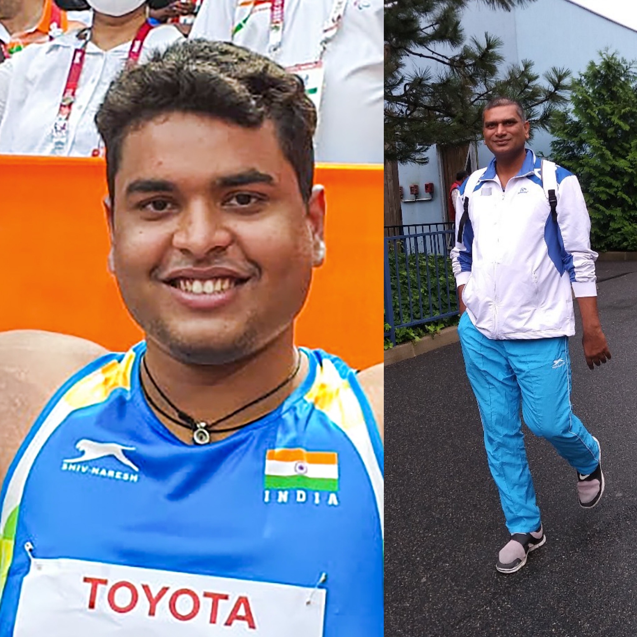 Paralympian Yogesh Kathuniya says his coach, Naval Singh treats him like his younger son. Paralympian Yogesh Kathuniya says his coach, Naval Singh treats him like his younger son.