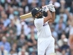 Former England captain Michael Vaughan (L) and India opener Rohit Sharma (R)(HT Collage) Former England captain Michael Vaughan (L) and India opener Rohit Sharma (R)(HT Collage)