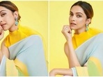 Deepika Padukone's dreamy organza saree and sleeveless blouse is season's hottest must-have(Instagram/@shaleenanathani) Deepika Padukone's dreamy organza saree and sleeveless blouse is season's hottest must-have(Instagram/@shaleenanathani)