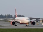 After the issue was addressed, the AI-111 flight departed from the airport at 5.20pm. (Reuters) After the issue was addressed, the AI-111 flight departed from the airport at 5.20pm. (Reuters)