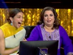 Farah Khan cracked Deepika Padukone up with her comment. Farah Khan cracked Deepika Padukone up with her comment.