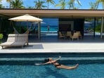 Rhea Kapoor shared a picture of herself chilling in the Maldives. Her husband Karan Boolani could be seen in the background. Rhea Kapoor shared a picture of herself chilling in the Maldives. Her husband Karan Boolani could be seen in the background.