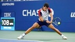 Carlos Alcaraz of Spain in action(AP) Carlos Alcaraz of Spain in action(AP)