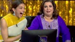 Farah Khan cracked Deepika Padukone up with her comment. Farah Khan cracked Deepika Padukone up with her comment.
