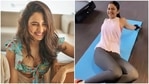 Rakul Preet Singh works out with her team in new video, inspires fans to hit the gym(Instagram/@rakulpreet) Rakul Preet Singh works out with her team in new video, inspires fans to hit the gym(Instagram/@rakulpreet)