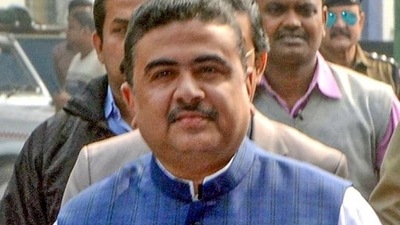 Leader of Opposition in the state assembly, Suvendu Adhikari was asked to appear before CID on Monday. (PTI) Leader of Opposition in the state assembly, Suvendu Adhikari was asked to appear before CID on Monday. (PTI)