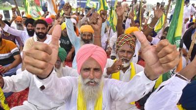 Farm bodies, under the banner of Samyukt Kisan Morcha, have been protesting for over nine months now. (HT Photo) Farm bodies, under the banner of Samyukt Kisan Morcha, have been protesting for over nine months now. (HT Photo)