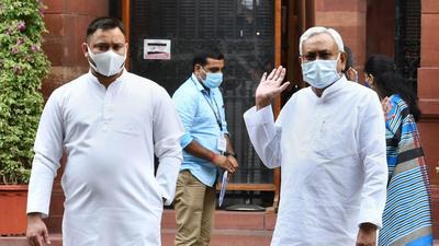 On August 23, an all-party delegation from Bihar met Prime Minister Narendra Modi to demand a caste census. The event saw rare bonhomie between foes-turned-friends-turned-foes Nitish Kumar and Tejashwi Yadav. (PTI Photo) On August 23, an all-party delegation from Bihar met Prime Minister Narendra Modi to demand a caste census. The event saw rare bonhomie between foes-turned-friends-turned-foes Nitish Kumar and Tejashwi Yadav. (PTI Photo)