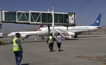Planes are parked at Hamid Karzai International Airport in Kabul, Afghanistan (AP Photo) Planes are parked at Hamid Karzai International Airport in Kabul, Afghanistan (AP Photo)
