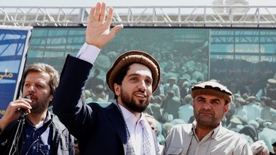 Ahmad Massoud-led resistance forces have vowed to continue their struggle against the Taliban. (Reuters Photo)